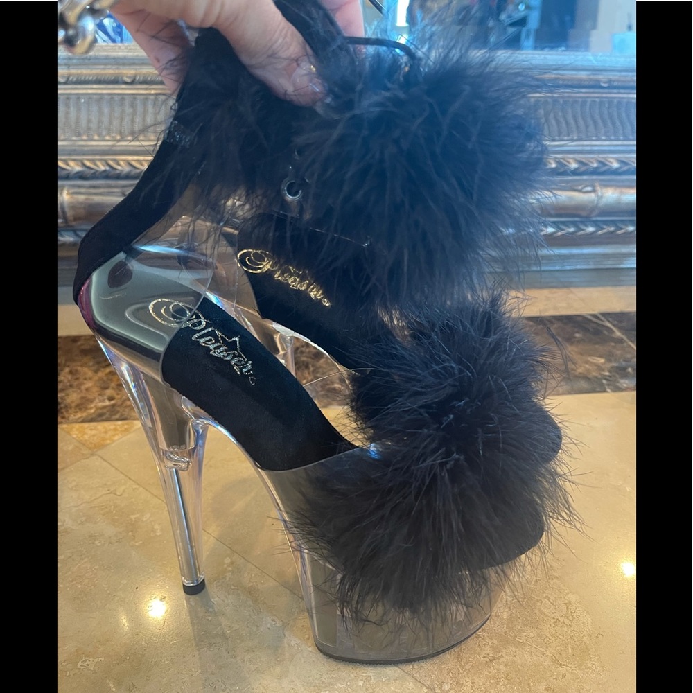 Pleaser Sexy Pleaser Feather Heels